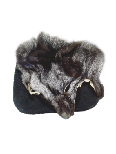 Trollfelsen Falkenwacht Mittelalter Felltasche Canis Silberfuchs  _1_